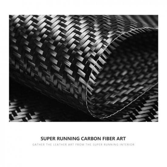 2pcs Carbon Fiber Car Center Gear Shift Knob Case For Porsche Cayenne 04-09