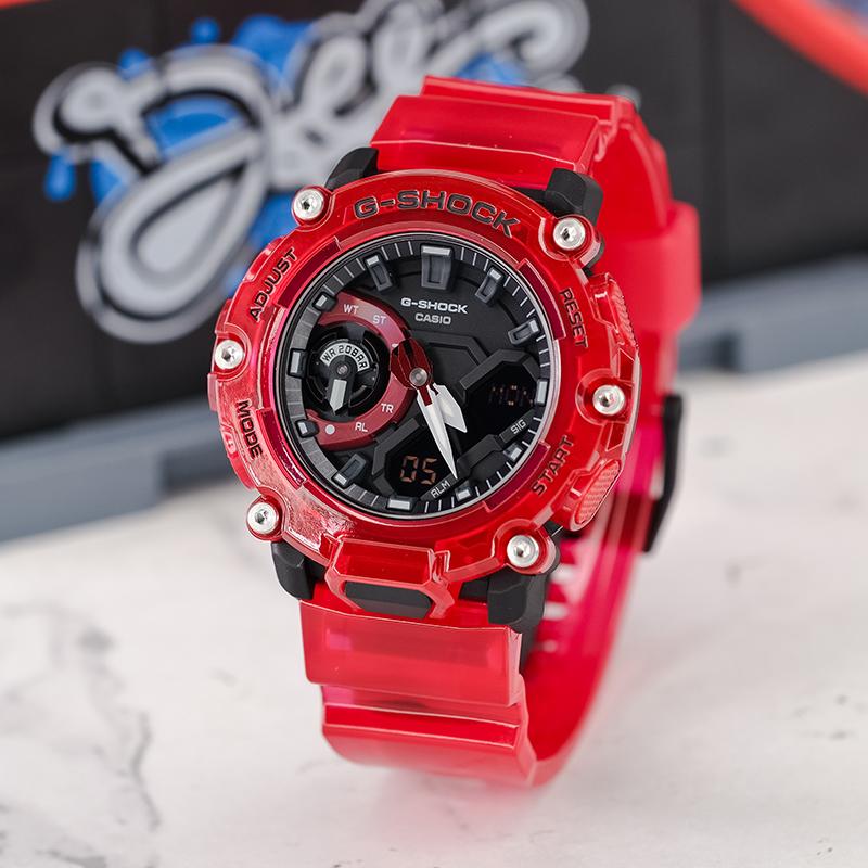 Casio Мужские Черные Часы GA-2200SKL-4APR