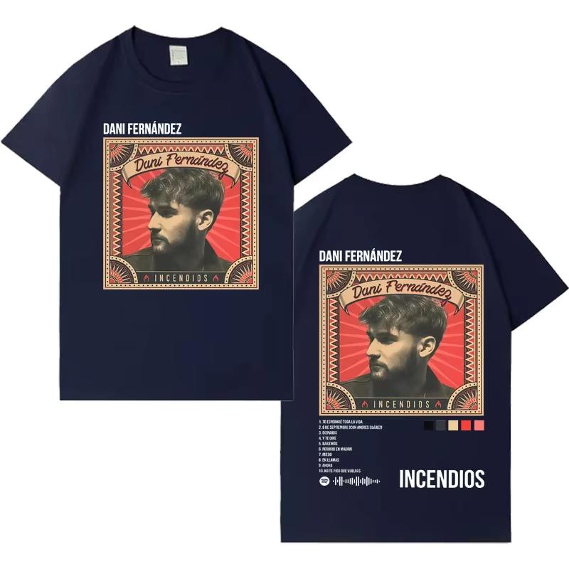 Rapper Dani Fernandez New Album 2026 Tshirt Men Women Tide Tshirts Crewneck Casual Y2K Aesthetic Tshirts Streetwear