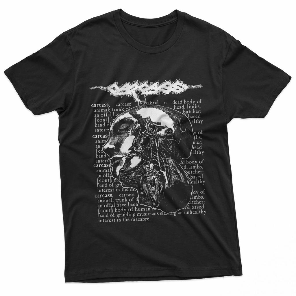 Футболка с принтом Carcass Metal Band