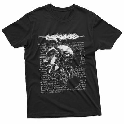 Футболка с принтом Carcass Metal Band