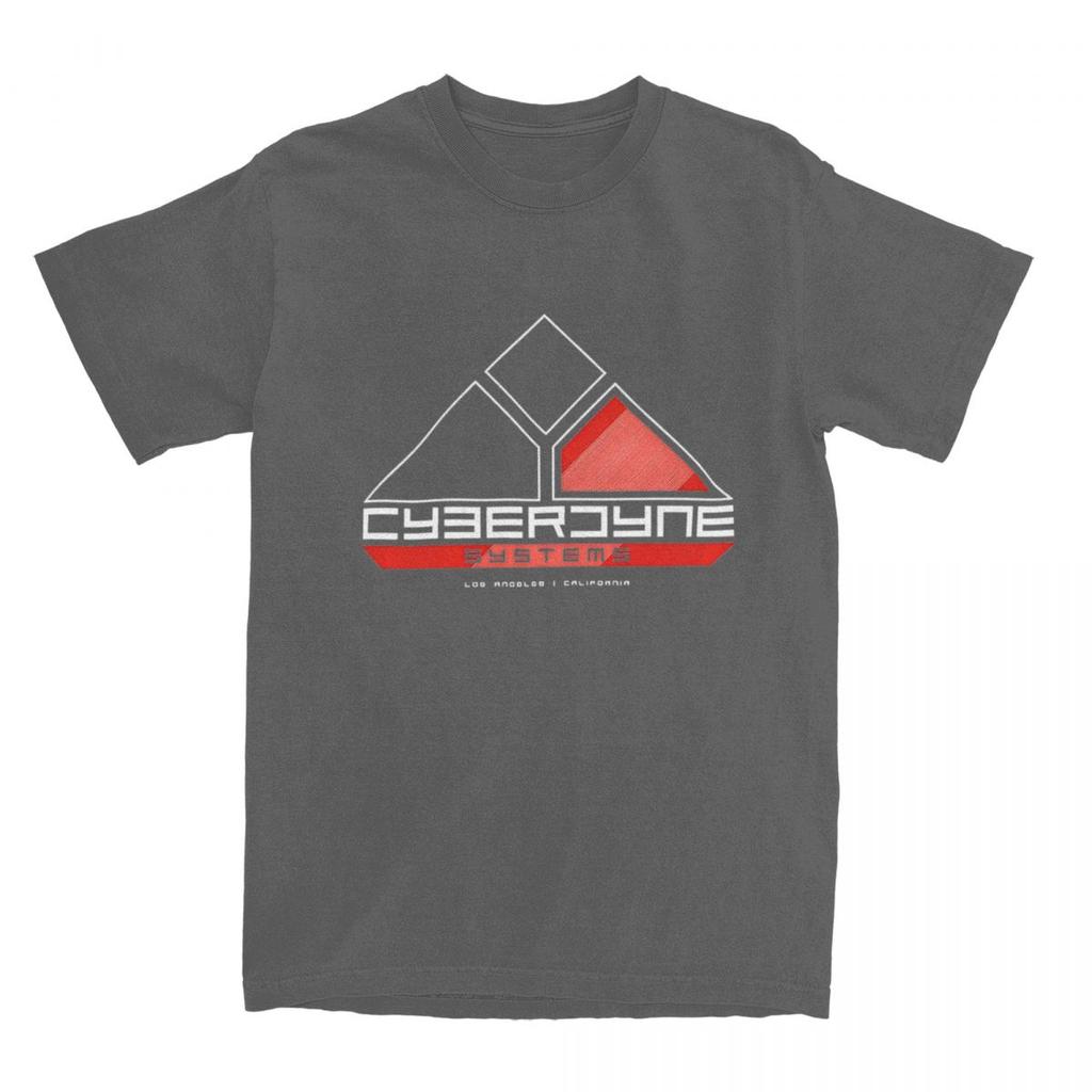 Couple T-Shirt Cyberdyne Systems Red Logo T-Shirts Hip Hop Computer Summer Tee Shirt Y2K Basic Custom DIY Cotton Clothing Gift