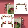 Santa Claus Door Frame Decoration Home Atmosphere Layout Door Corner Ornament