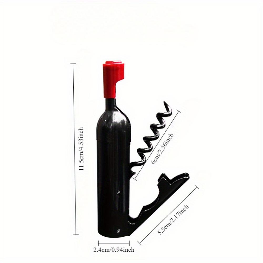 Wine Opener, Bottle Opener, Corkscrew Wine Bottle Opener, 2 Pack Manual Beer Bottle Opener, Fridge Magnet Beer Opener and Wine Opener Gift