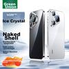 UGreen Environmentally CertifiedPhone Case for Huawei Pura70, P70 Fully Transparent Ultra-Thin Anti-Fingerprint Full Lens Protection Airbag Soft