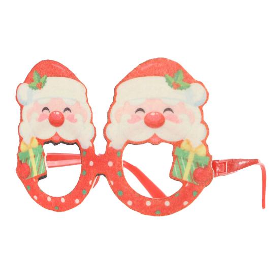 Рождественские очки, праздничные очки для вечеринок, оправа, мультяшный Санта-Клаус, снеговик, снежинка, елка, очки для лося, реквизит для фотосъемки для детей и взрослых