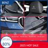FBK3   Car For Mercedes Benz AMG Car Front Seat Headrests Badge Decal Car Side Window Stickers for Mercedes Benz AMG W204 W205 W212 W21