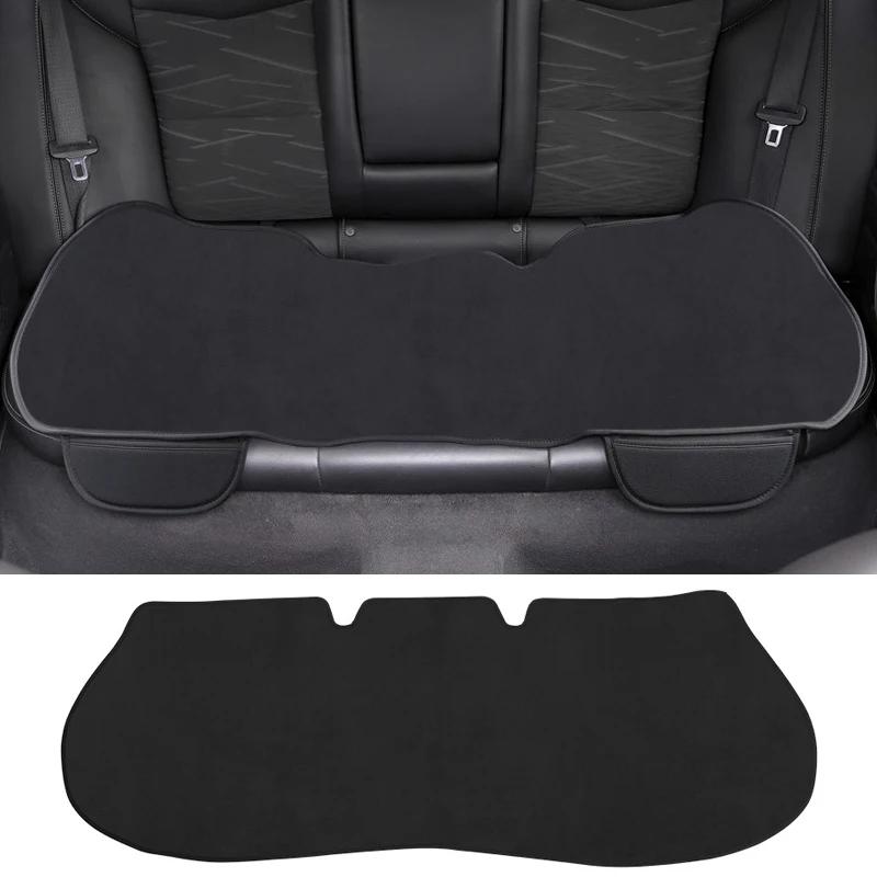 FHP3 Hot 2025 Car Seat Cushion Non-Slip Cover Ice silk Velvet Plush For Mercedes Benz W212 W204 W211W168 W213 W205 W210 W108 W124