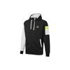 Retro Colorblock Knit Hooded Logo Jacket Men Jackets Black 534813-01
