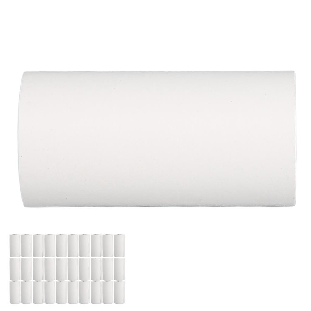 30pcs Thermal Printing Paper 57x30mm Uniform Coating Clear Printing Receipt Printing Label for POS Terminal Systems