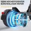 JOYOR S5 ABE Electric Scooter 500W 48V13Ah 45km Range 10" Tires Dual Suspension Disc Brake Foldable EU Stock