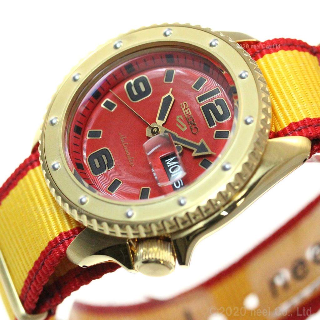SEIKO 5 SPORTS Street Fighter V Автоматические Механические Лимитированная Серия Часы Zangief Seiko Five Sense SBSA084 [Seiko] Мужские