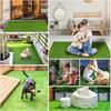 Artificial Turf Dog Potty Training Mat Reusable Grass Rug Replacement Turf Outdoor Lawn Mat Easy To Clean for Balcony Garden