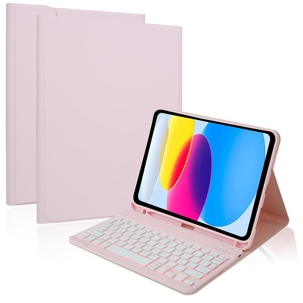 Чехол для планшета Apple M4 с Bluetooth-клавиатурой с подсветкой для iPad Air 10,9" (7-е поколение)