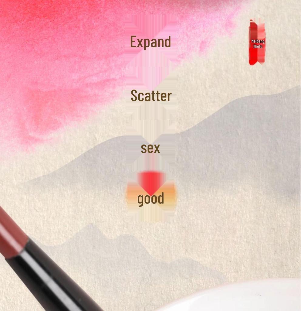 Набор кистей для китайской живописи тушью Mibang Qifu - Набор для начинающих для пейзажной живописи и детского творчества