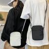 2024 Mori Style Men's Trendy Minimalist Crossbody Bag: Casual Small Phone Shoulder Bag