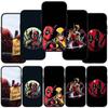 Для Samsung Galaxy S24 S23 iPhone 16 15 14 Xiaomi Redmi Note 13 12 11 10 8 Plus 9 Pro Max X XR чехол для телефона с рисунком Дэдпула Росомахи OPPO Huawei Cover