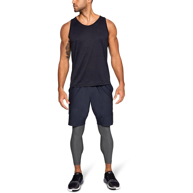 [Under Armour] UA HG ARMOUR 2.0 ЛЕГГИНСЫ Мужские 090 Япония MD (эквивалент японского размера M)