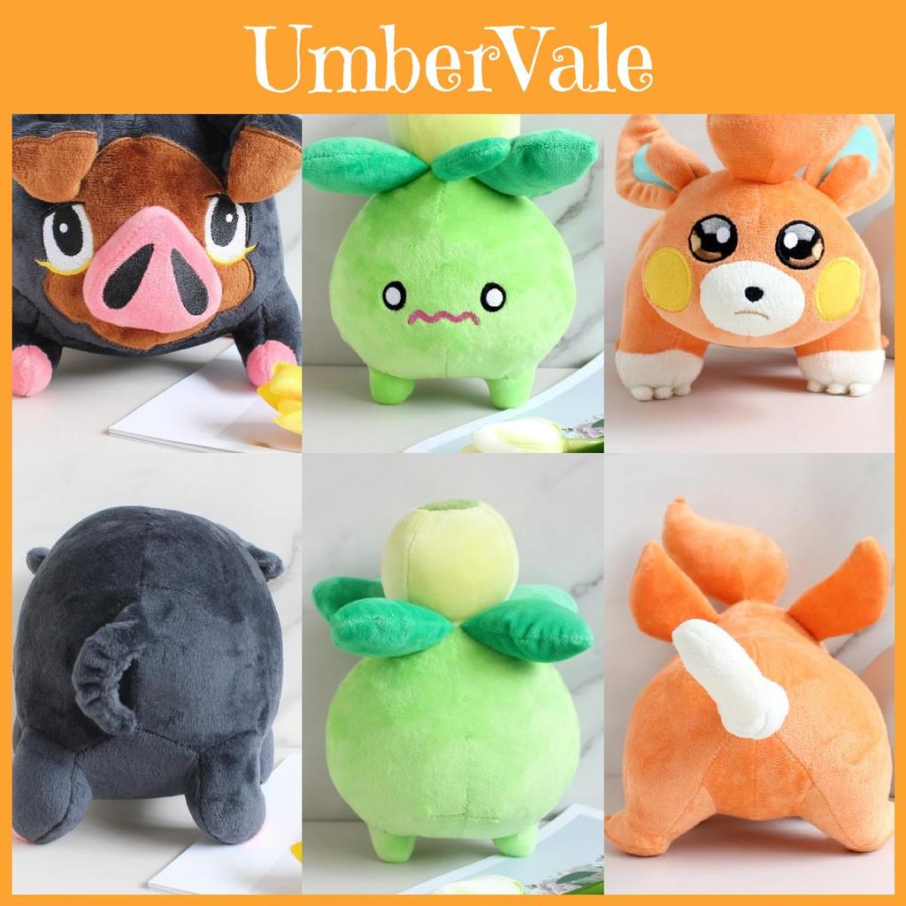 Adorable Lechonk Smoliv And Pawmi Plush Dolls With Removable Capes