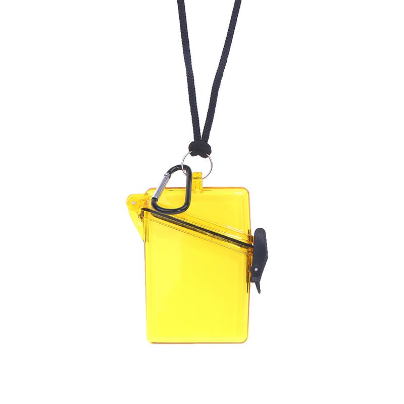 Открытый водонепроницаемый карманы ключ коробка для хранения денег держатель пластиковый корпус