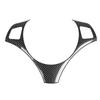 Steering Wheel Frame Trim Carbon Fiber Pattern Strong Protection Stylish Long Lasting Replacement