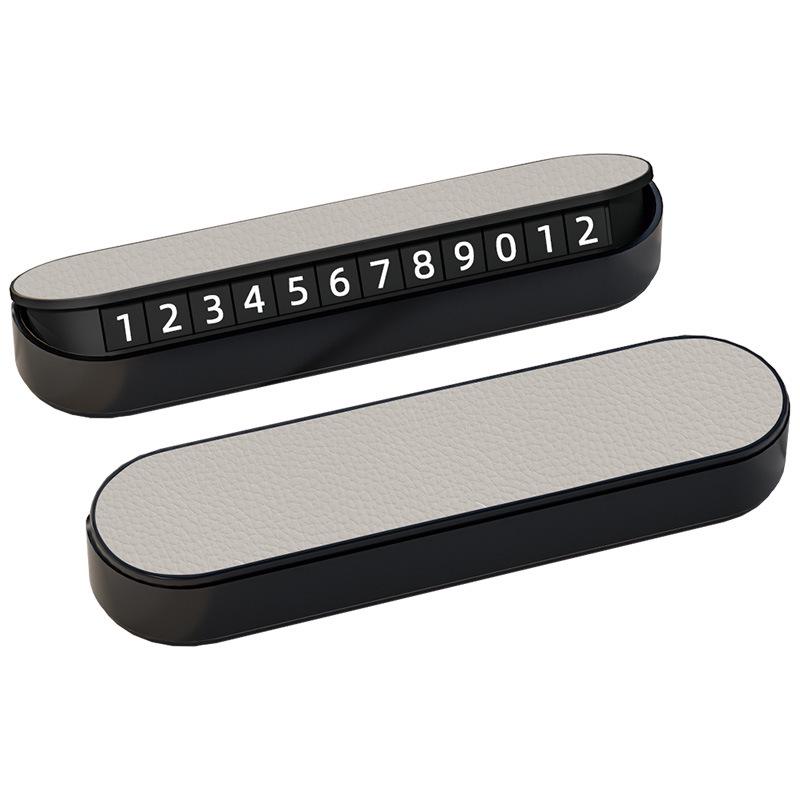 Временная парковочная номерная табличка для салона автомобиля Xiaomi YU7/SU7 - Оригинальный цвет