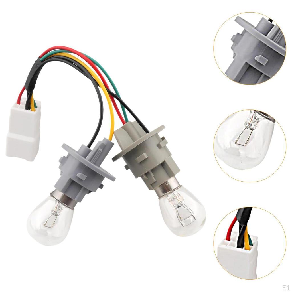 Tail Lights Socket Wiring Harness Lamp Portable Professional Rear Light Cable for 2014,