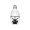 360° Wireless WiFi Light Bulb Camera with Full-Color Night Vision and PTZ Control for Home Monitoring