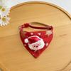 Dirt-resistant Dog Bandanas Christmas Decor Cat Collar Trendy Christmas Dog Collar  Pet Scarf