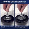 For Most Head Razors Shaving Razor Rinser Efficiently Shaver Rinse Stand  for Men