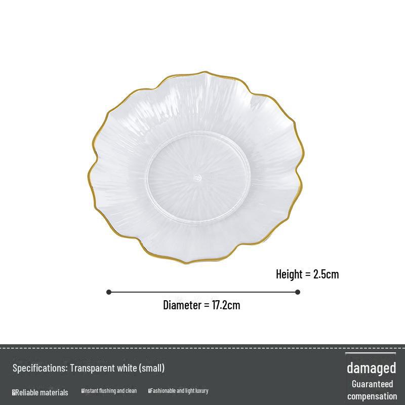 Multilayer Fruit Plate for Living Room, Coffee Table, Front Desk, Beauty Salon. Perfect for Snacks, Desserts, and Fruit. Great As an Ornament.