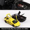 Изысканная модель автомобиля Lamborghini Aventador Lp740 1/32 из литого металла со звуком и светом