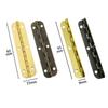 Door Cabinet Long Hinge Flat Long Iron Hinge Furniture Decoration Hardware 65mm Narrow Side Antique Vintage Bronze Hinge
