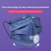50Pcs 3/4 Layer Mask Face Masks Melt Blown Cloth Disposable Safety Anti-Dust Protective Masks Adults Non-Wove Earloop Masque