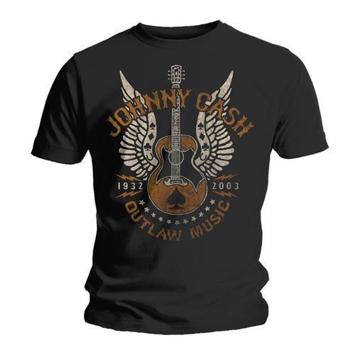 Johnny Cash Unisex T-Shirt Outlaw