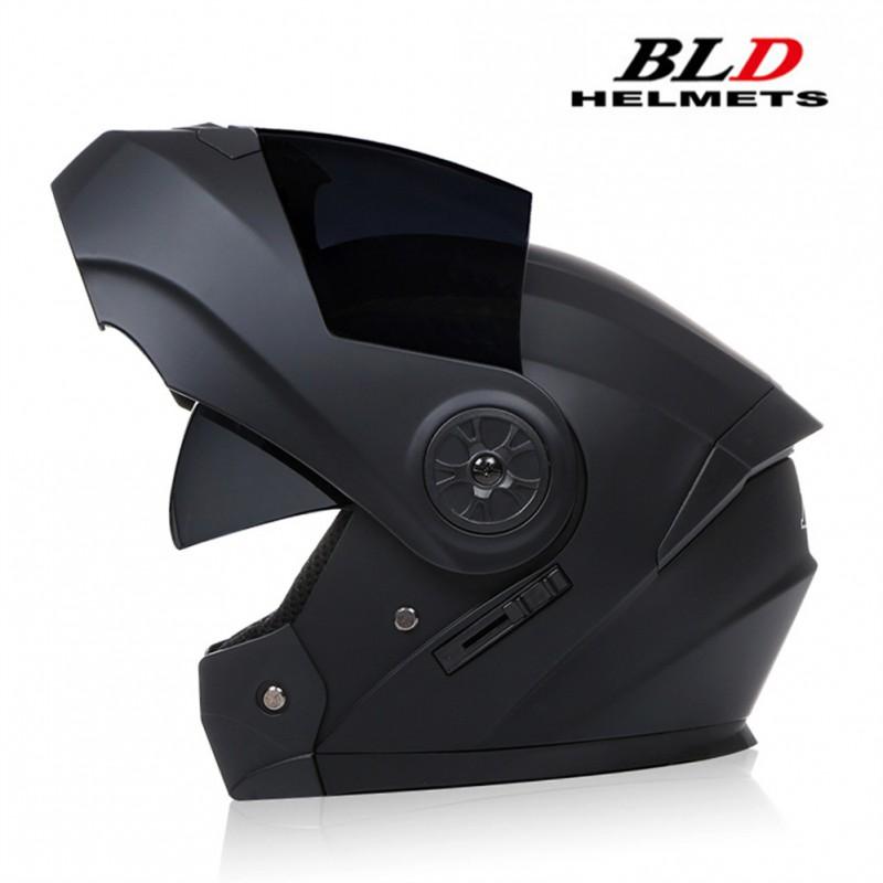 Modular Flip-Up Motorcycle Helmet With Dual Visors All-Season Riding Street Touring Commuting