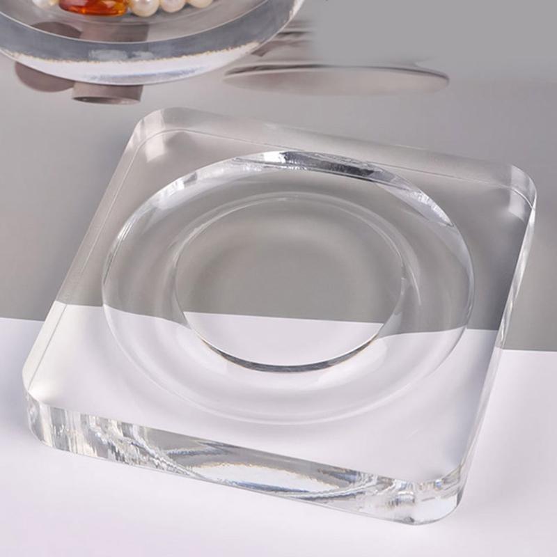 Acrylic Jewelry Display Tray Clear Necklace Organizers Beads Bracelet Tray Jewelry Display Organizers for Jewelry