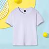 Детская футболка из чесаного хлопка, униформа с короткими рукавами и принтом для детского сада для детей маленького и среднего размера