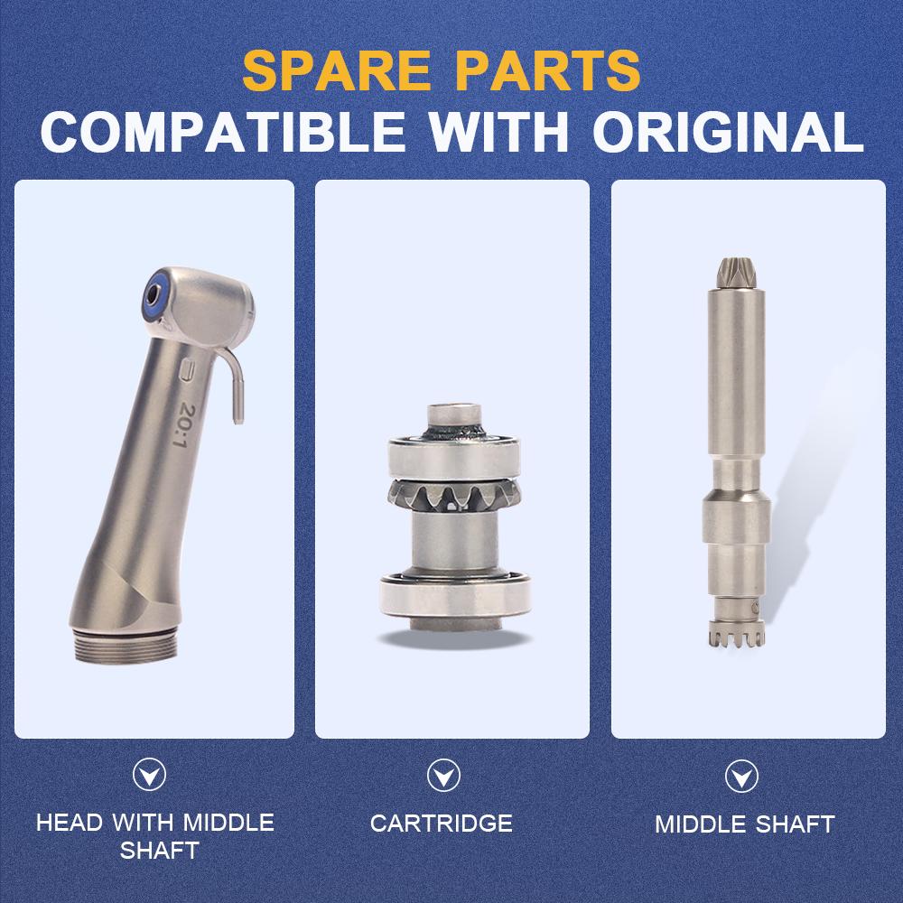 Dental Implant Handpiece AI-SG20 20:1 Reduction Contra Angle Low Speed Push Button Chuck For Surgery