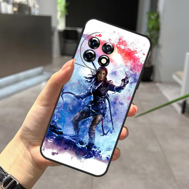 Чехол Lara Croft Tomb Raider для OnePlus Nord N20 N30 CE 5 3 4 Lite OnePlus 15 13 12 11 10 Pro 10T 13T 13R 15R