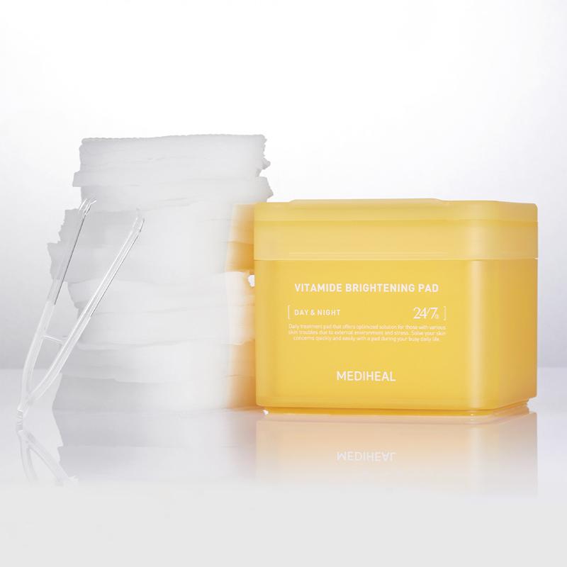 Mediheal Осветляющие подушечки с витаминами 180 мл 100 шт.