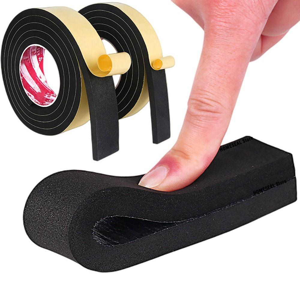 Adhesion Draught Excluder Window Door Foam Sponge Tape EVA Weather Stripping Rubber Seal Strip