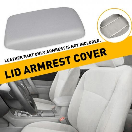 2Set Leather Center Armrest Lid Console Cover Fit Toyota 2008-2013 Highlander Gr