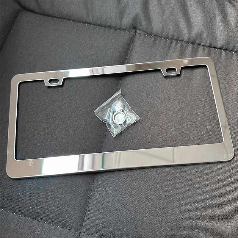Универсальная рамка номерного знака из сплава, черный карбоновый кронштейн, американское автомобильное волокно, бирка номерного знака, крышка для переднего и заднего номера