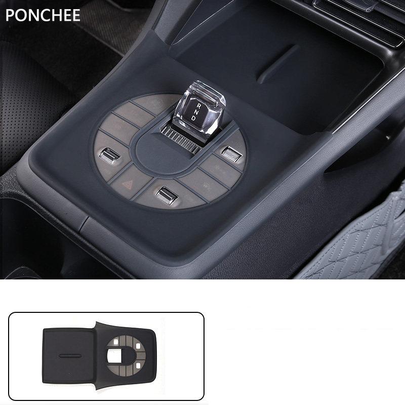 For BYD Sealion 5 DM-i 2025-2026 Central Control Gearshift Protection Pad Wireless Charging Panel Gear Position Button Pad