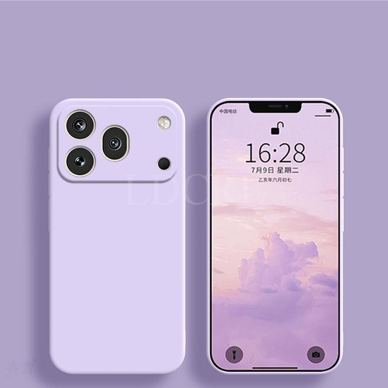 Чехол для Honor 600 Pro Жидкий силикон Официальная крышка Чехол для Honor 600 Pro ТПУ Обычная резиновая защитная крышка Чехол для Honor 600 Pro