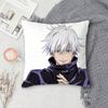Jujutsu Kaisen Двусторонняя квадратная наволочка Декоративная наволочка для подушки для дивана спальни прикроватной тумбочки