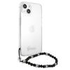 Etui do iPhone 13 Guess Przezroczyste Czarna Perła