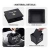 LNYCP1 Car Trash Can Garbage Box Foldable Waste Basket Drink Storage For Alfa Romeo GT Stelvio F1 Brera Volante Tonale Gloria Disco