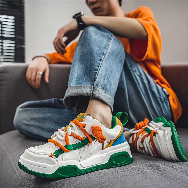 Новый дизайн мужские модные кроссовки низкие дышащие повседневные кроссовки мужские на шнуровке платформа оригинальные мужские кроссовки zapatillas hombre